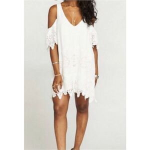 SHOW Me Your MuMu Sailboat Scaloop Lace Dress